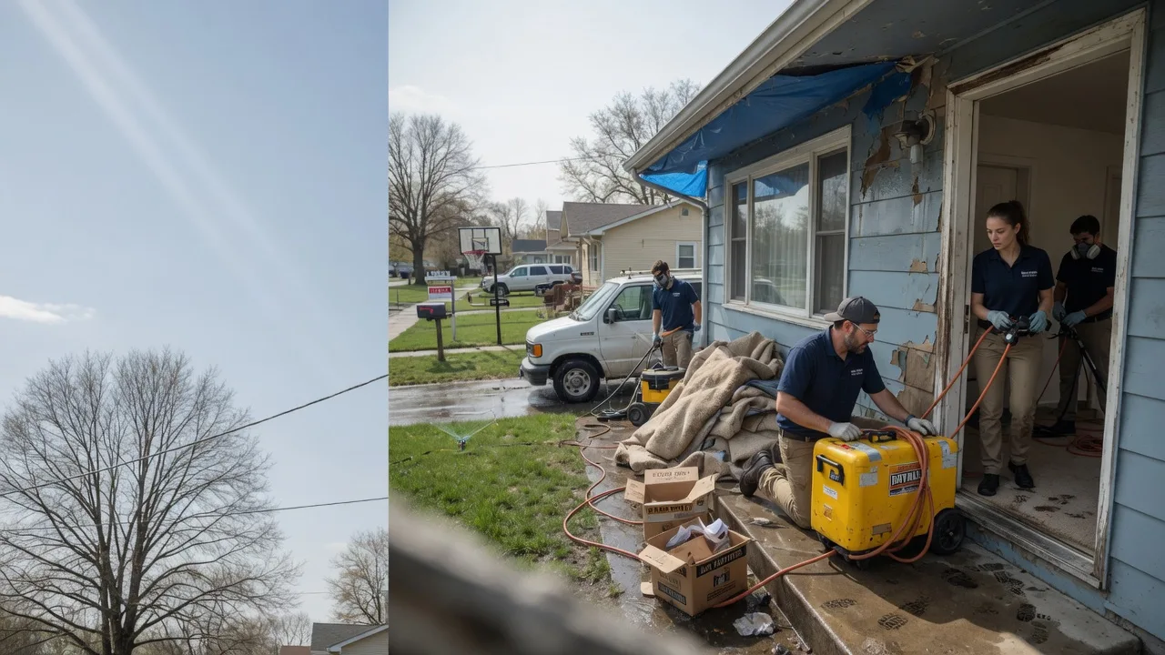 Basement Flood Cleanup in Voltaire, ND near me